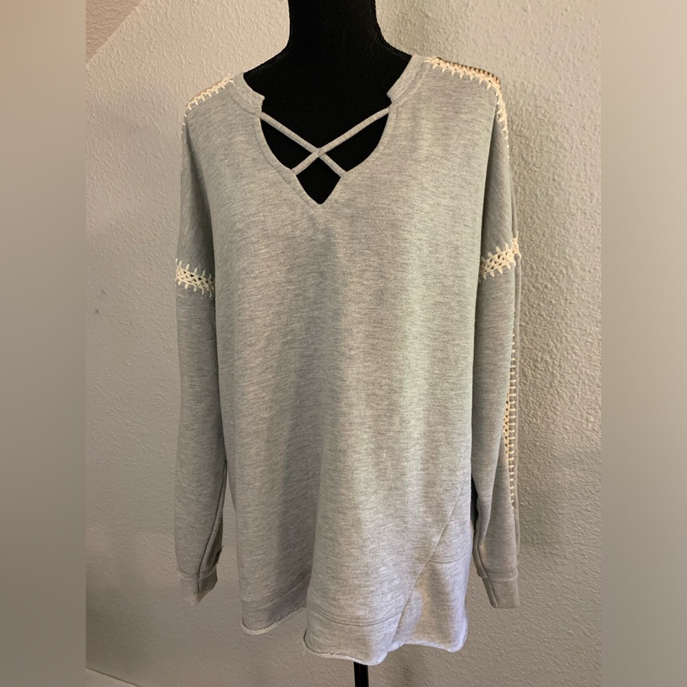 Crochet Democracy Pullover Sweater